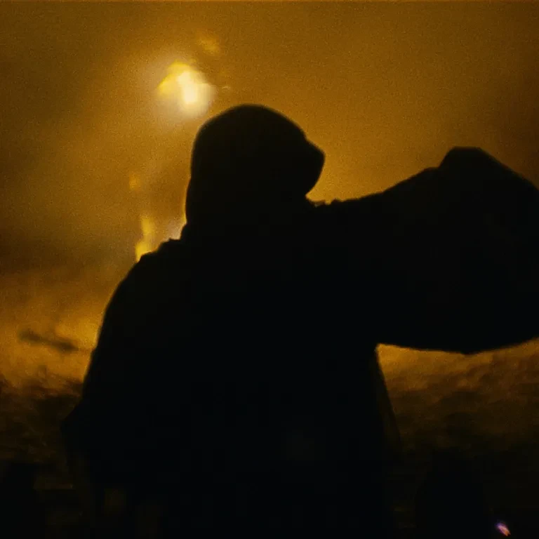 A frame from Witch of Endor